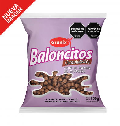 BALONCITOS CHOCOLATADOS 9 x 150 g