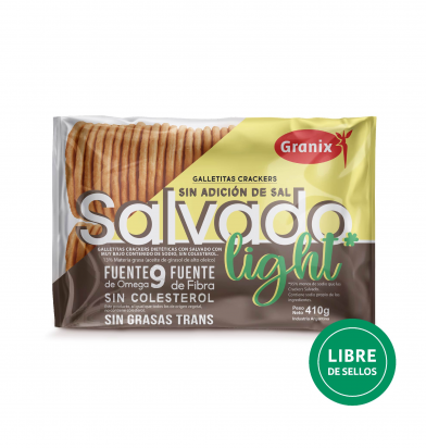 SALVADO SIN SAL LIGHT 12 x 410 g