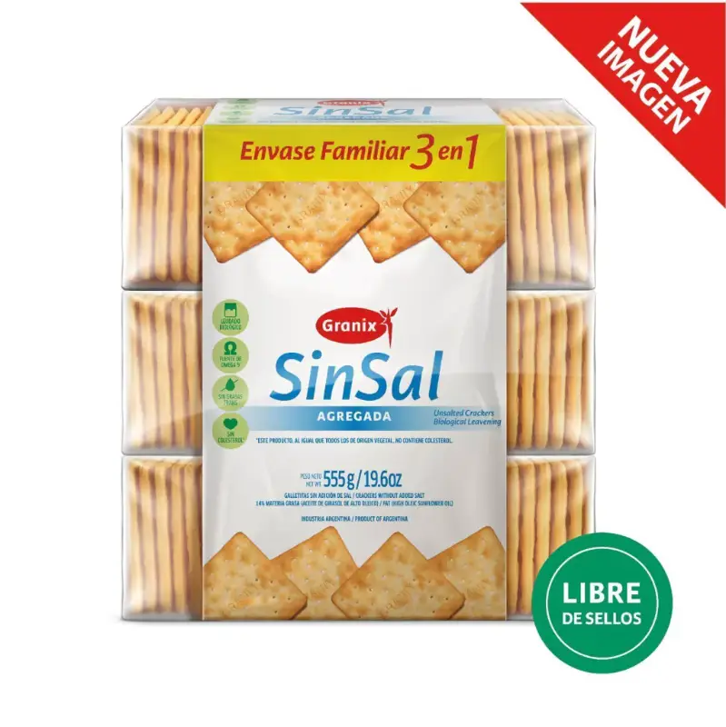 SIN SAL 3 EN 1 8 x 555 g