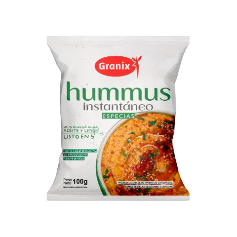 HUMMUS CON ESPECIAS 12 x 100 g