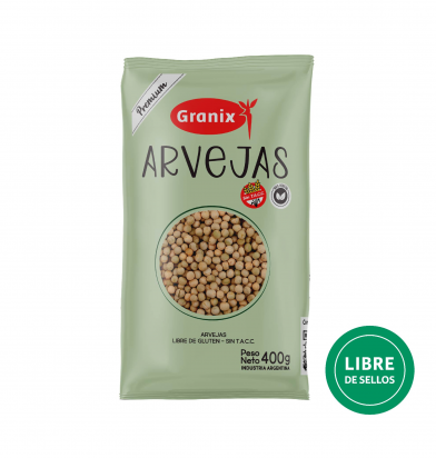 ARVEJAS ENTERAS 10 x 400 g