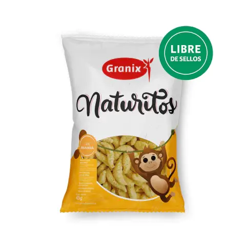NATURITOS sabor BANANA 15 x 45 g