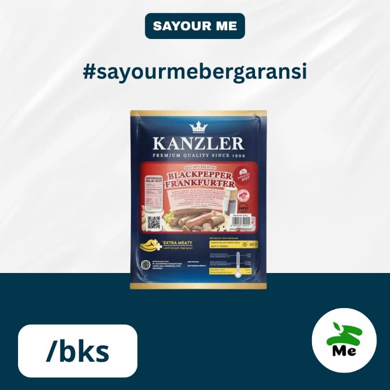 Kanzler Frankfurter Blackpepper [300gr]