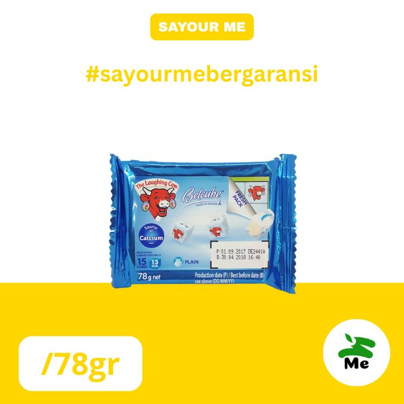 Belcube Cheese plain pack [78gr]