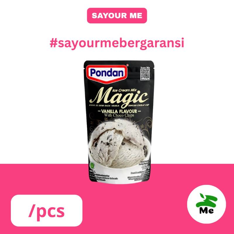 Pondan ice cream vanila[160gr]