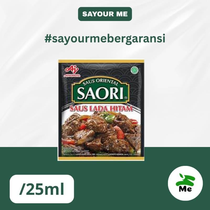 Saori saus Lada Hitam [25ml]