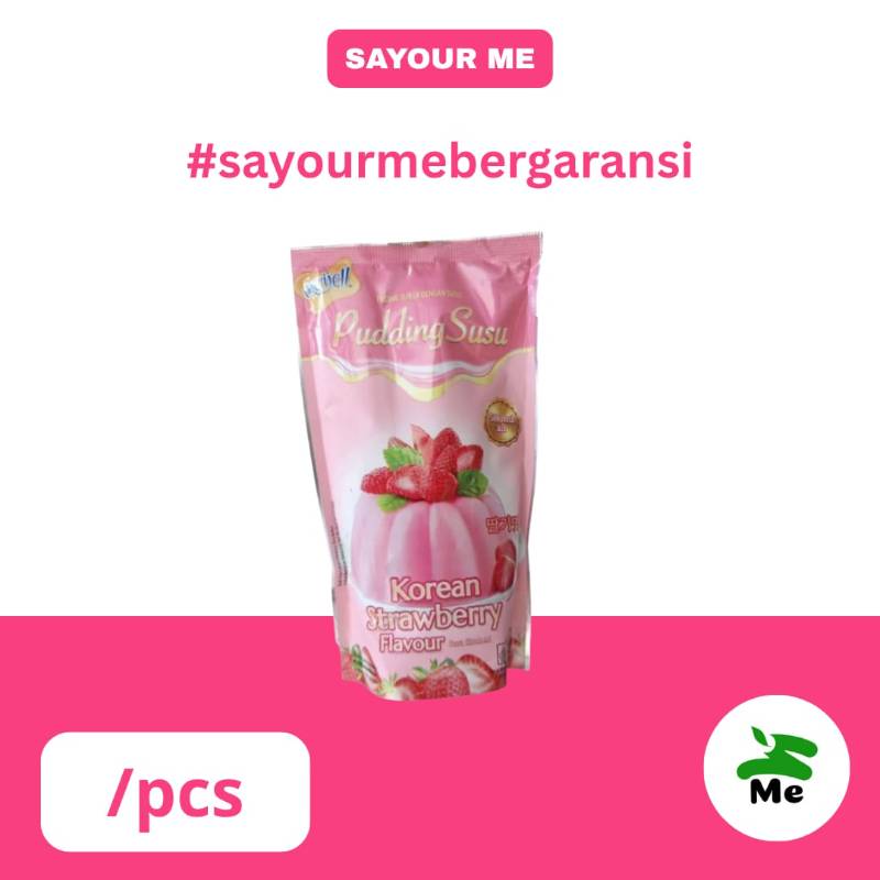 Nurijell pudding susu korean strawberry[145gr]