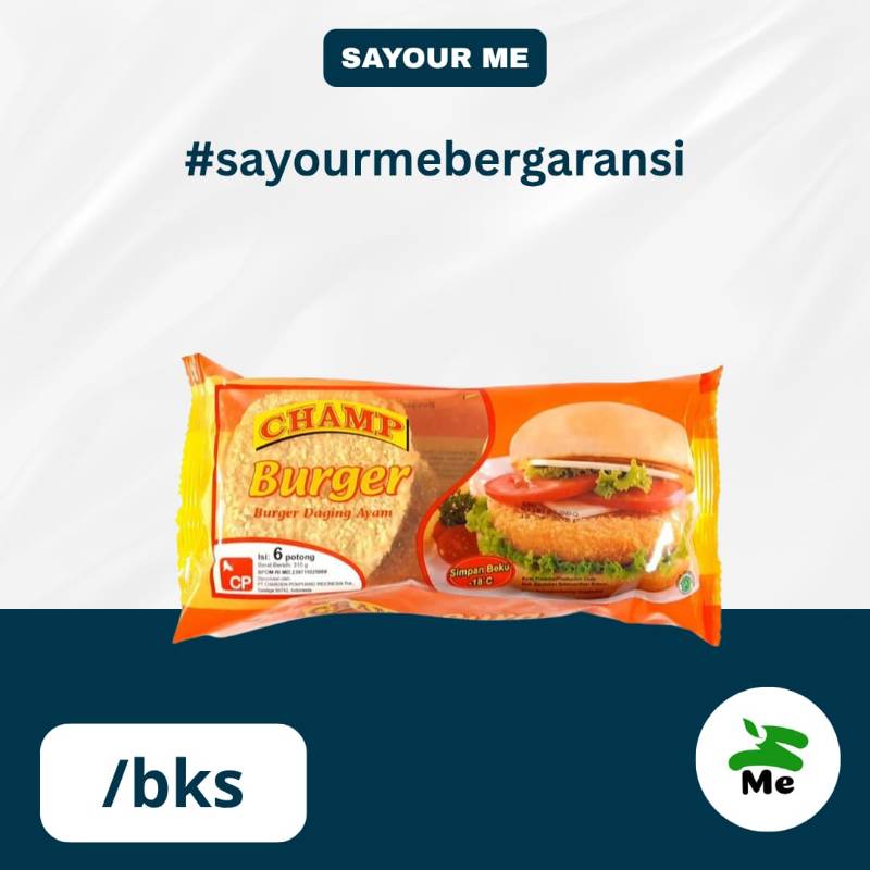 Champ Daging Burger Ayam [315gr]