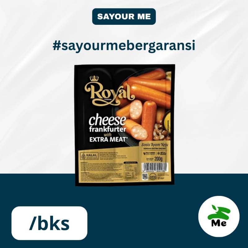 Royal Chese Frankfurter Sausage [200gr]