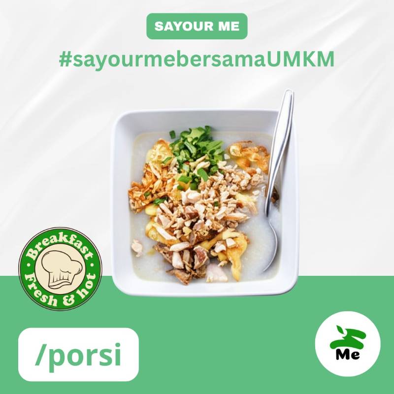 Bubur Ayam Bandung/porsi
