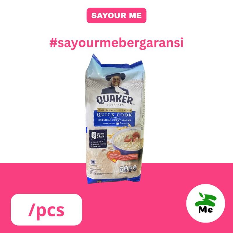 Oatmeal quaker instan biru pck [800gr]