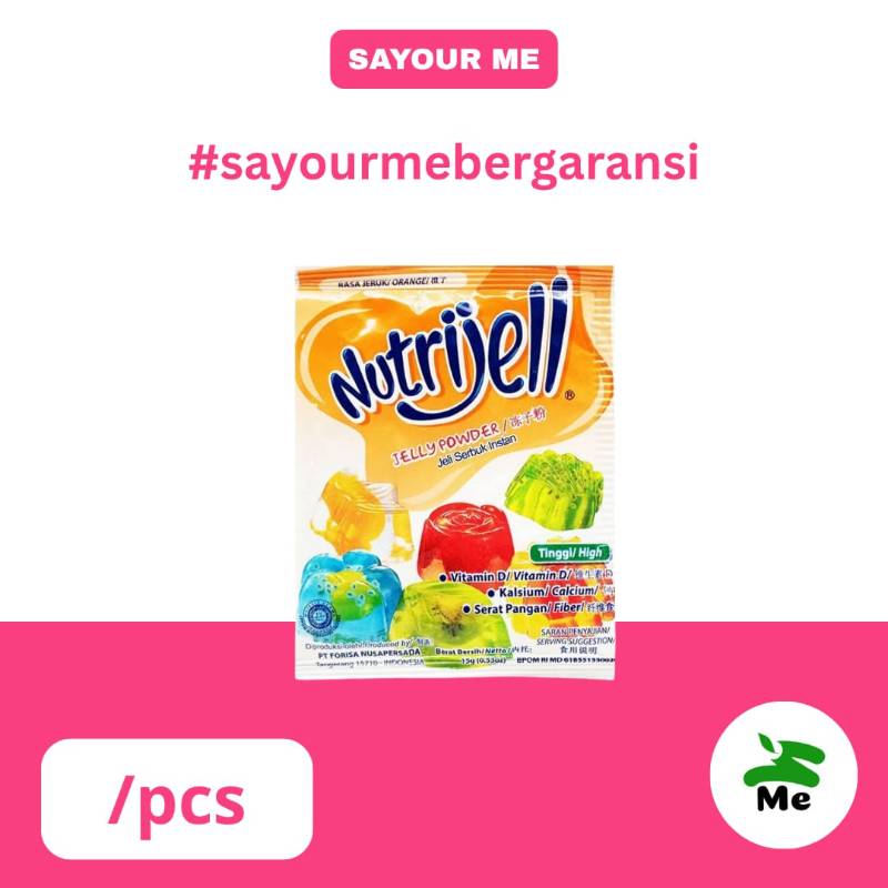 Nutrijell instan jeruk [15gr]
