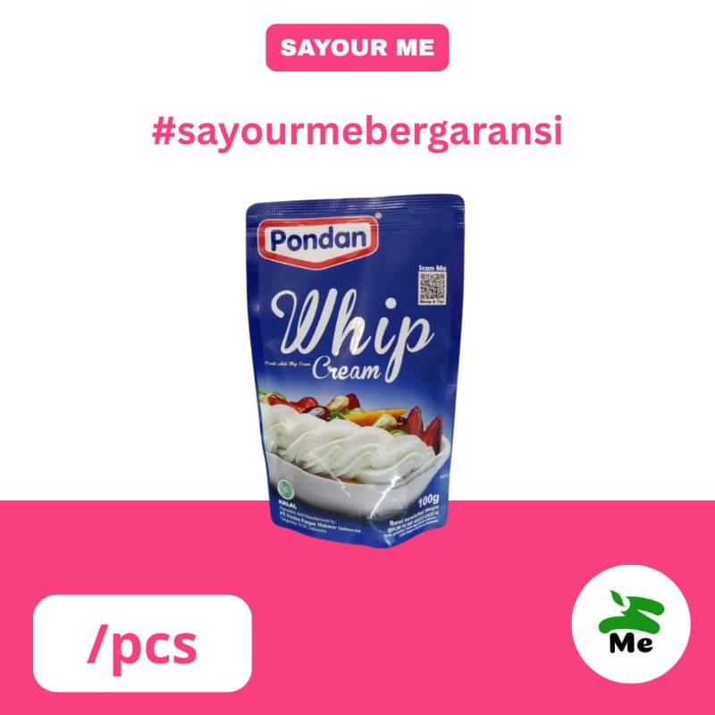 Pondan whip cream [150gr]