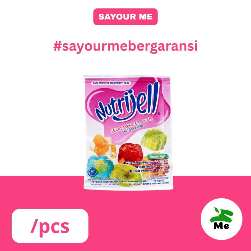 Nutrijell instan strawberry[15gr]