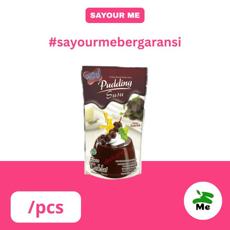 Nutrijell pudding susu coklat [145gr]