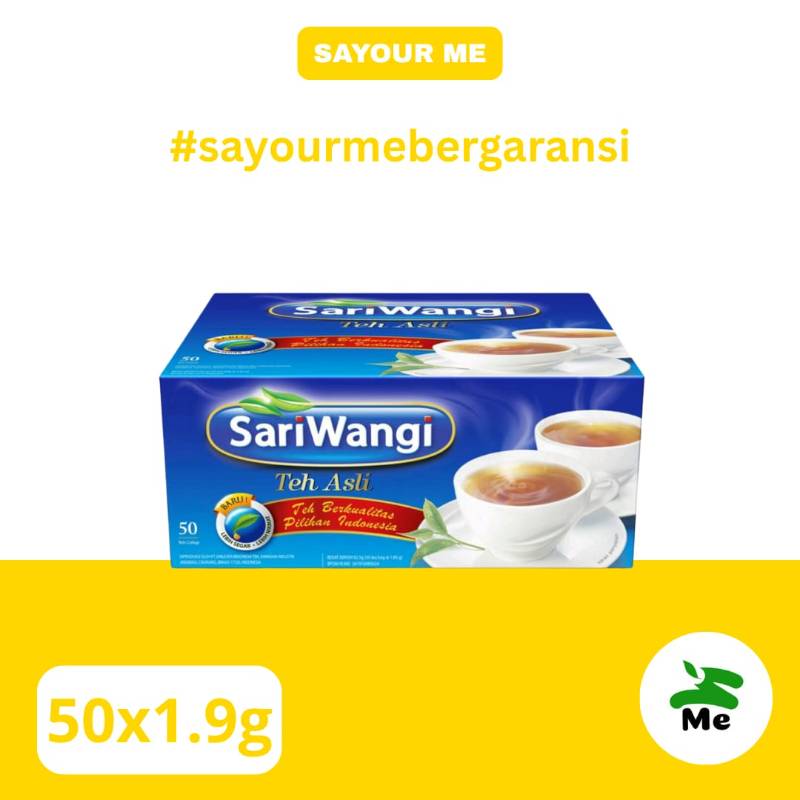 Sariwangi teh celup asli [50x1.9gr]