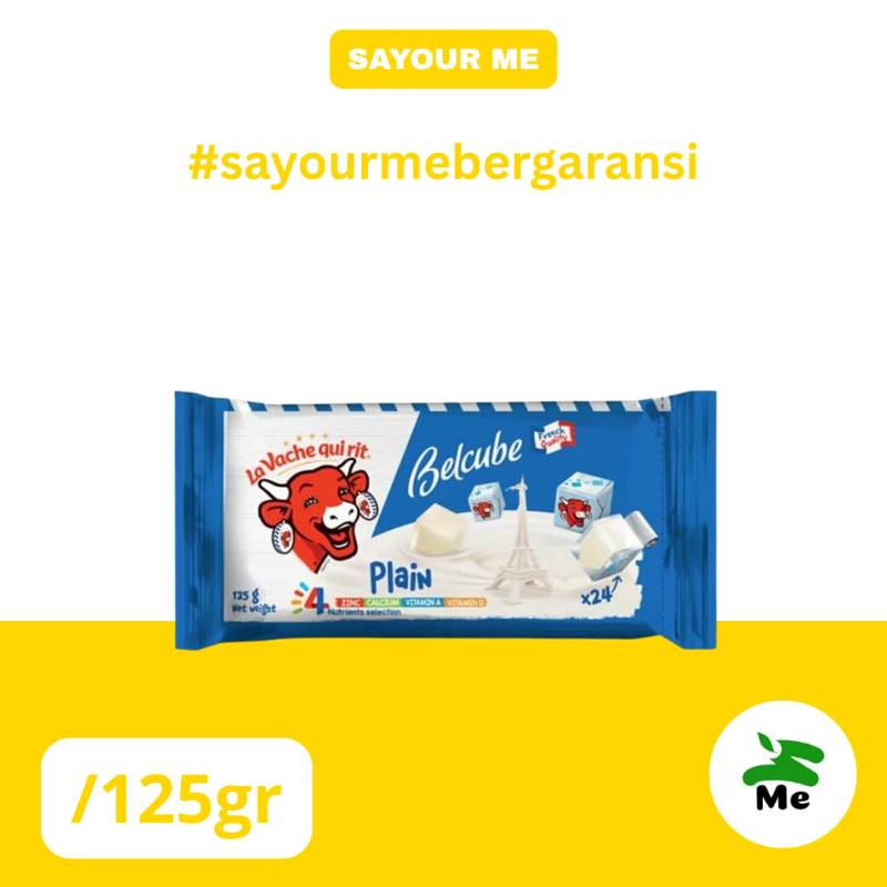 Belcube Cheese plain pack [125gr]
