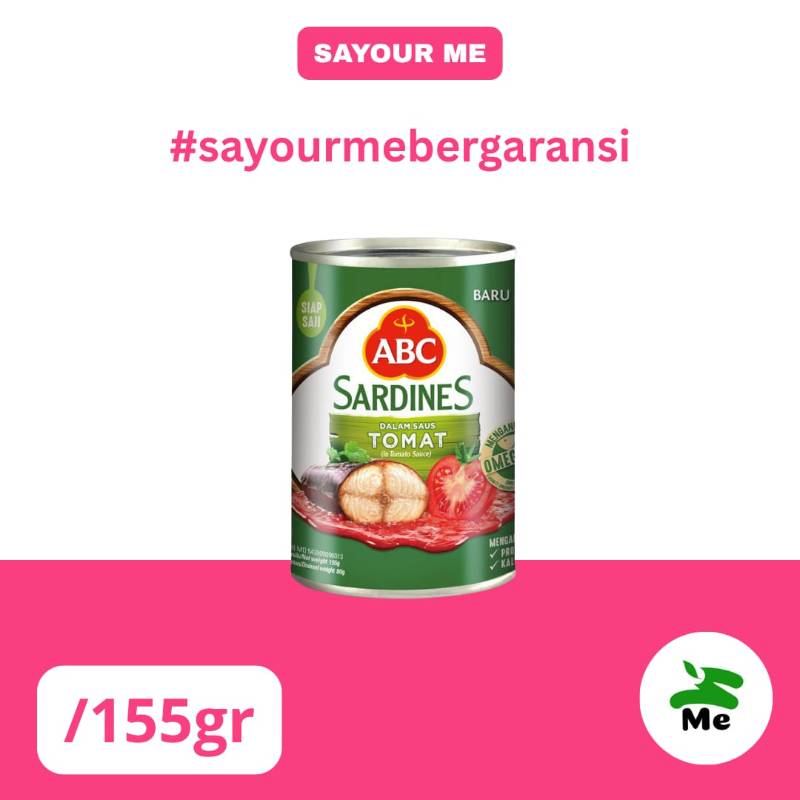 ABC sarden saus tomat [155gr]