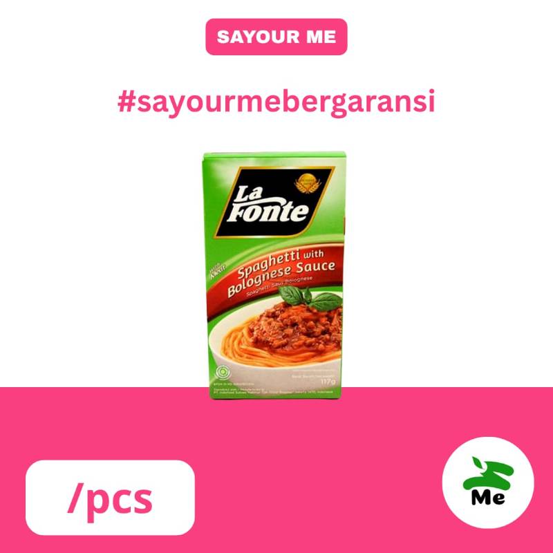 La fonte spaghetti saus bolognese [117gr]