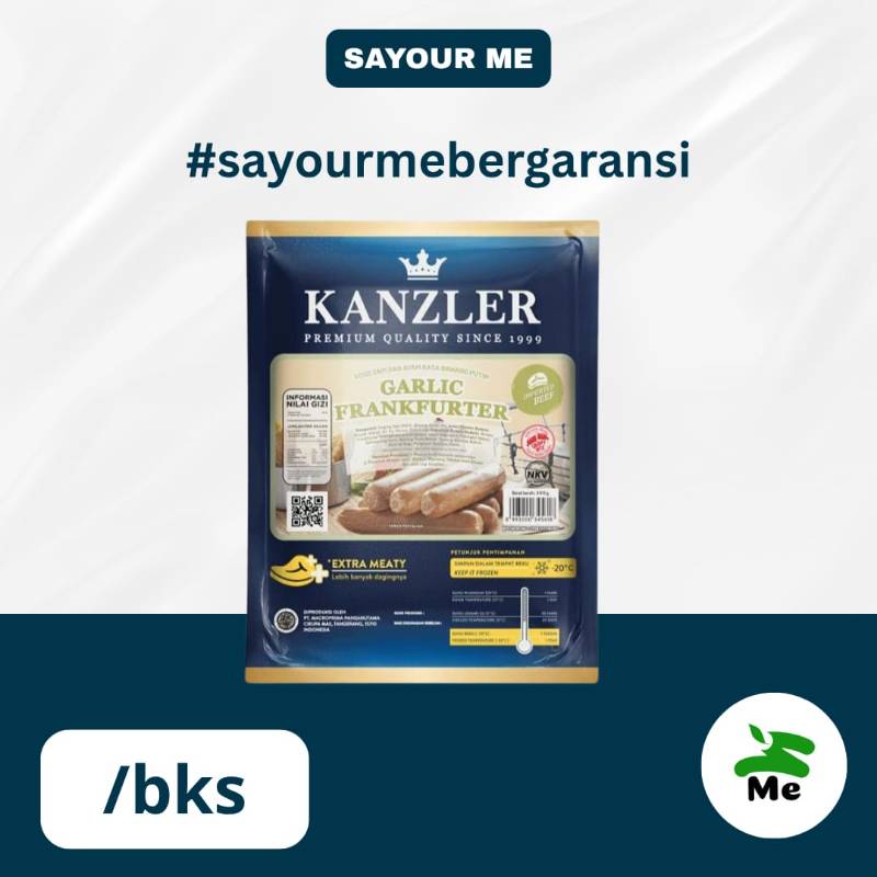 Kanzler Frankfurter Garlic [300gr]