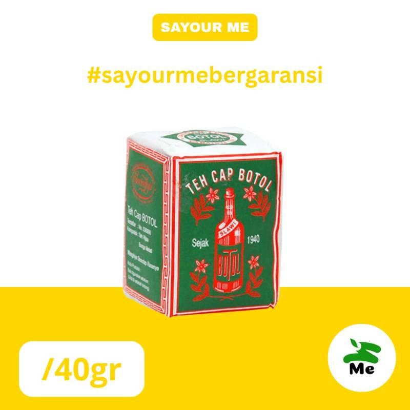 Teh botol bubuk bungkus hijau [40gr]