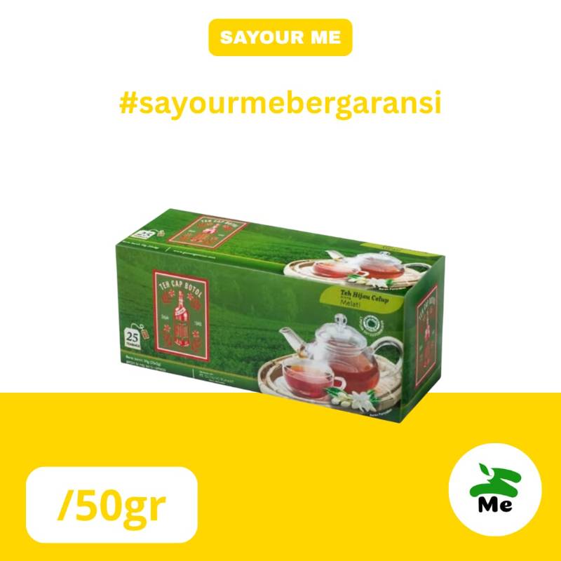 Teh hijau cap botol [50gr]