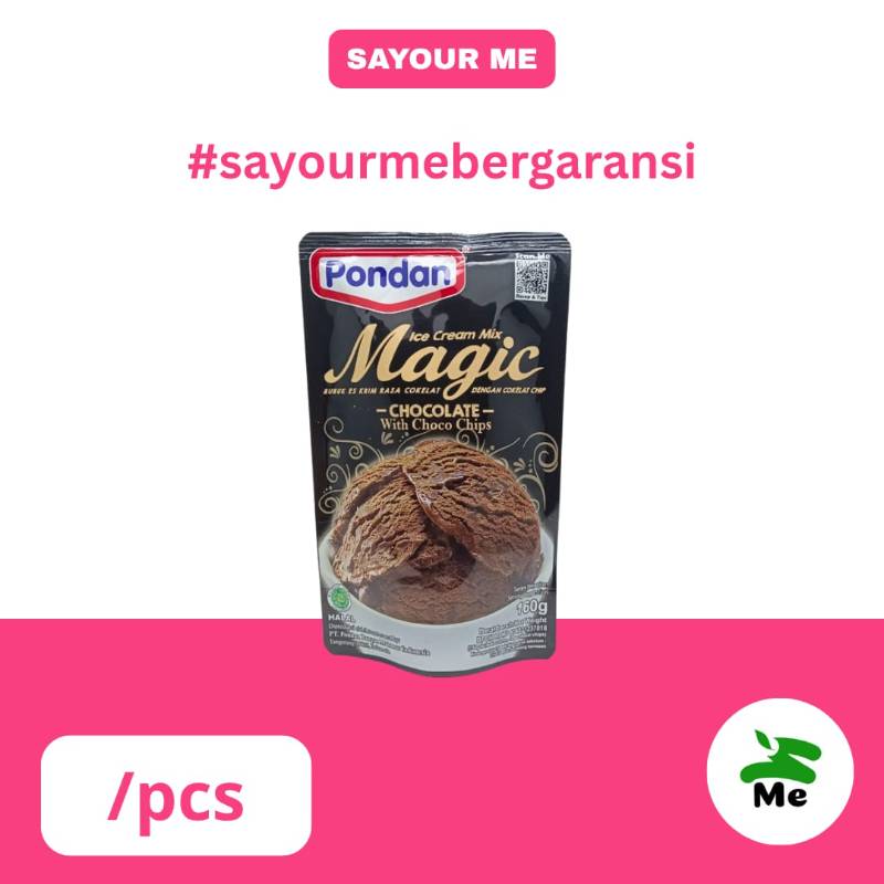 Pondan ice cream coklat [160gr]