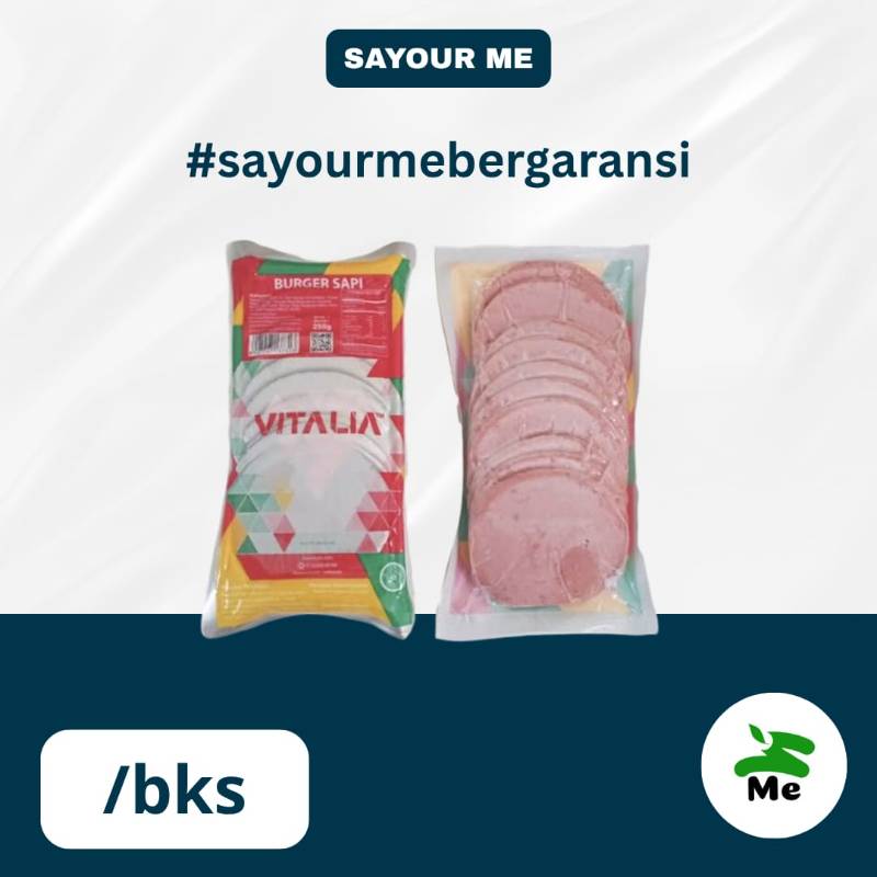 Vitalia Daging Burger Besar [10pcs]
