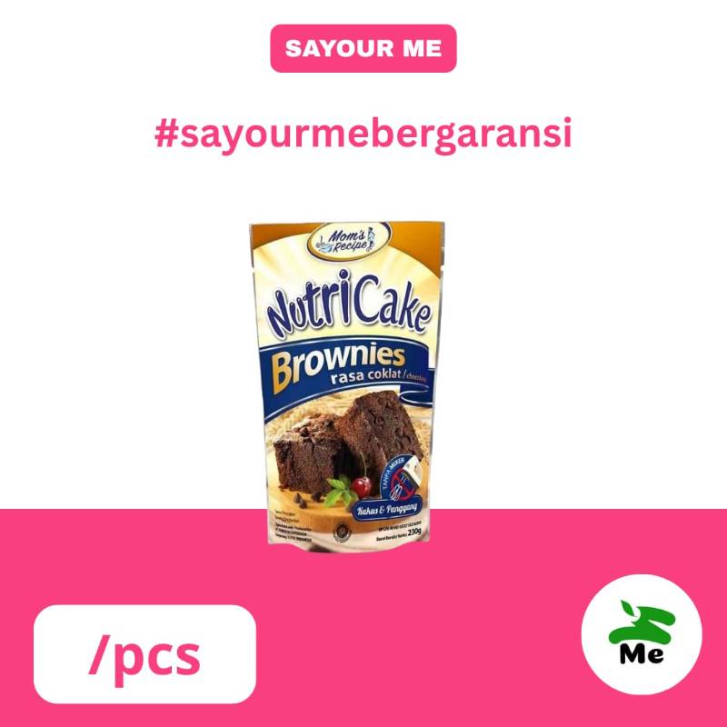 Nutricake brownies coklat [230gr]