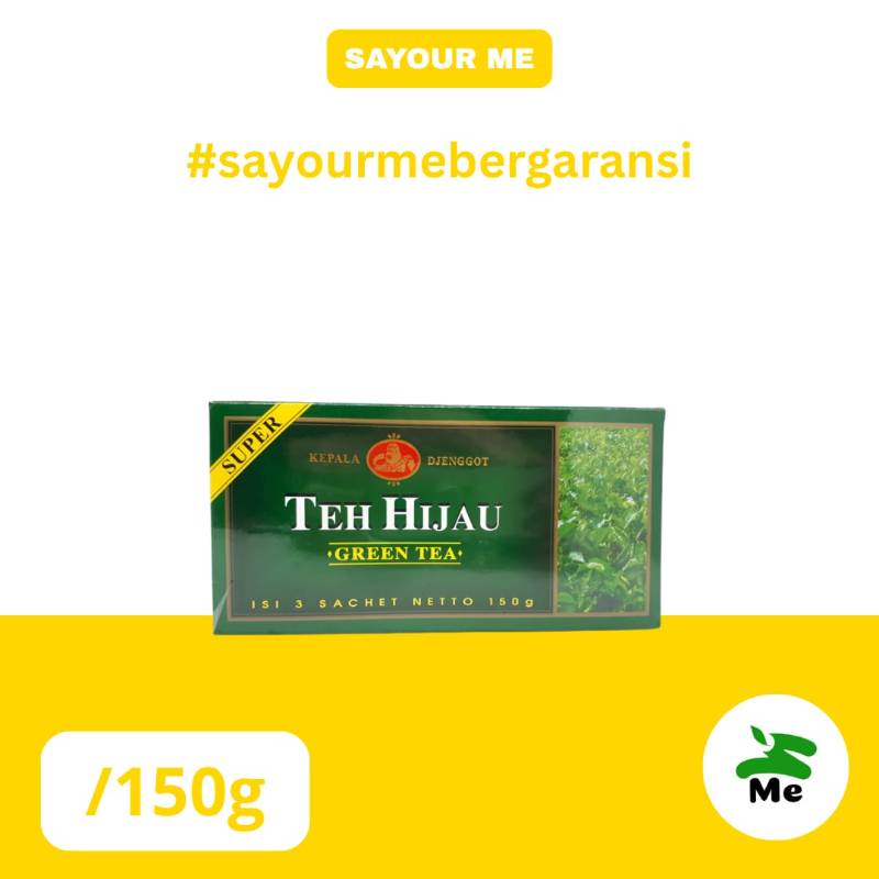 Teh hijau kepala djenggot [50gr]