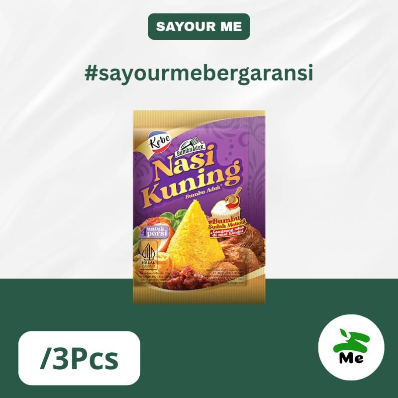 Kobe Bumbu Nasi Kuning [3x15gr]