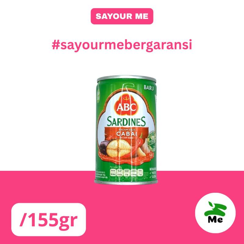 ABC sarden saus cabai [155gr]