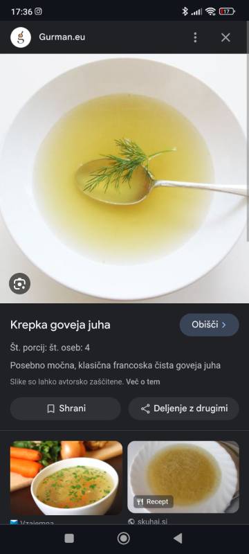 goveja juha l