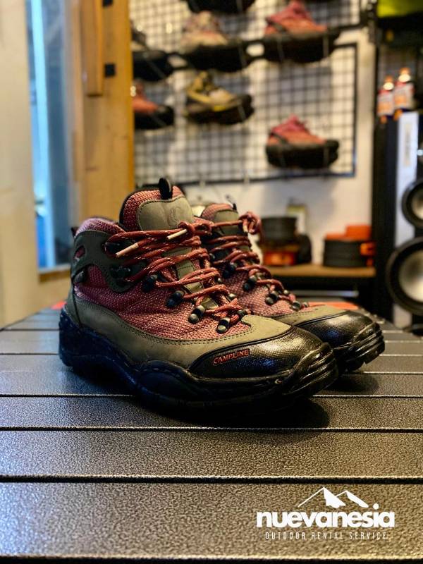 Sewa Sepatu Gunung | Campline Merah Army 40