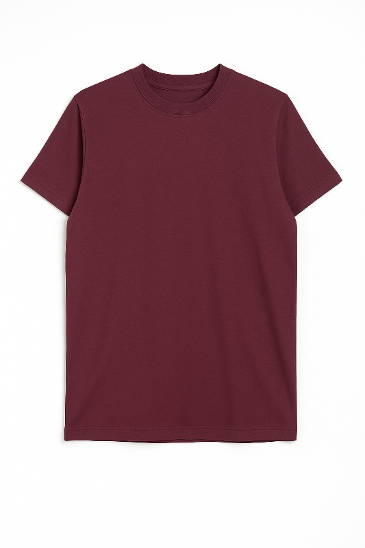 Fundamental - Tshirt Burgundy