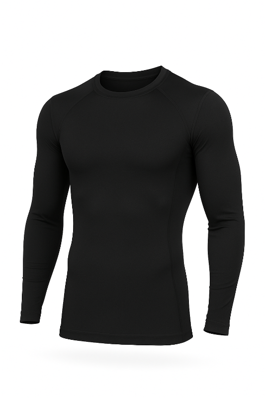 Compression - Shirt Long Sleeve Black