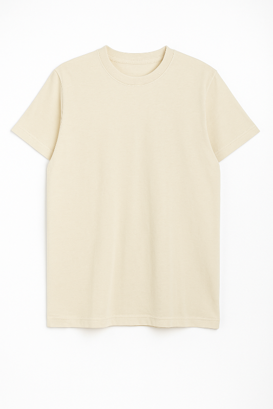 Fundamental - Tshirt Beige