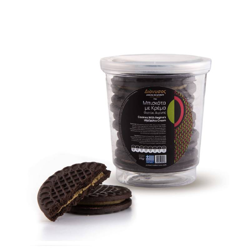 Μπισκότα με κρεμά Φιστίκι Αιγίνης