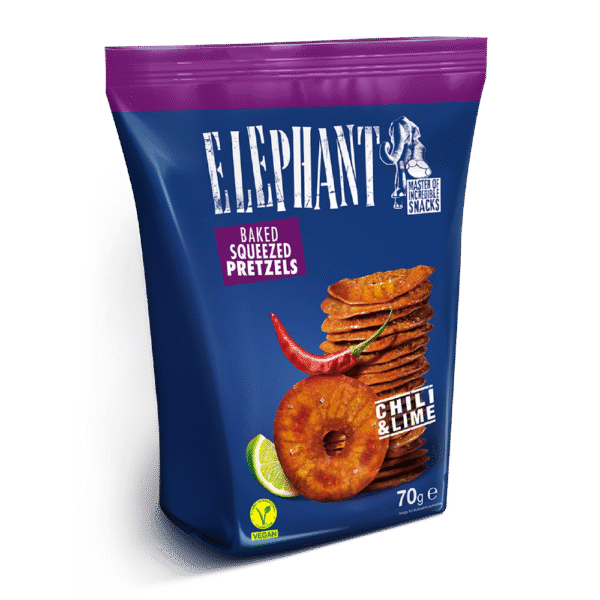 Flat Pretzels Με Τσίλι & Λάιμ 70gr / kab169