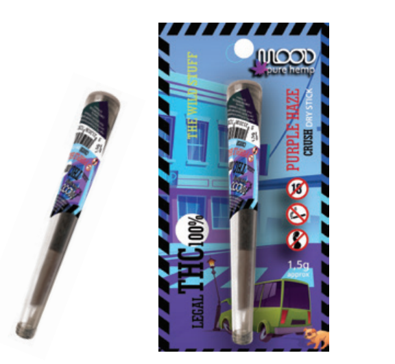 Mood THC Dry Stick Crush Purple Haze 1,5gr / mph.0409