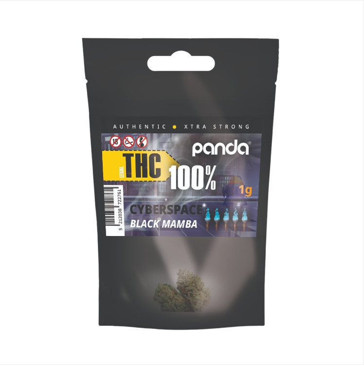 Panda THC Ανθός CyberSpace Black Mamba 1gr / pnd.0609