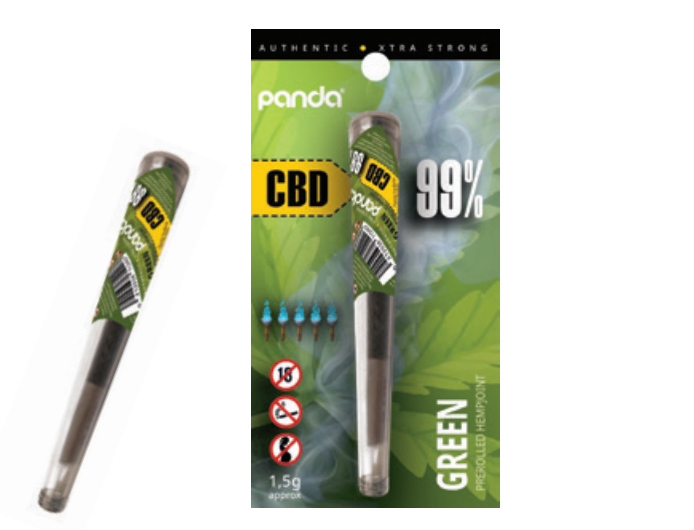 Panda CBD Dry Stick Green 1,5gr / pnd.0258 / 712403