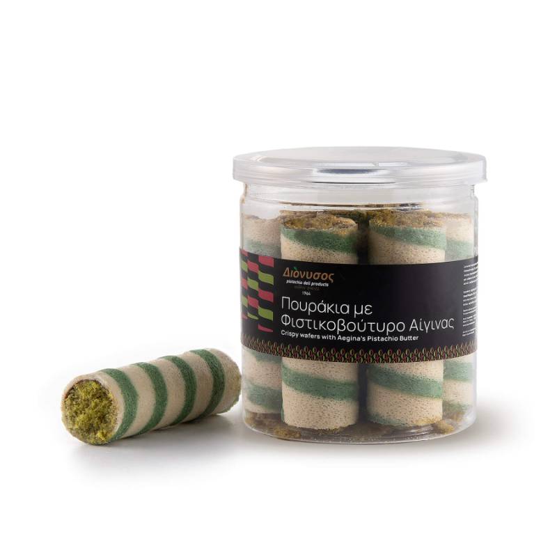 Πουράκια με Φιστικοβούτυρο Αίγινας 230γρ
