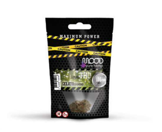 Mood THC Ανθός Diamond Gelato 1gr / mph.0397