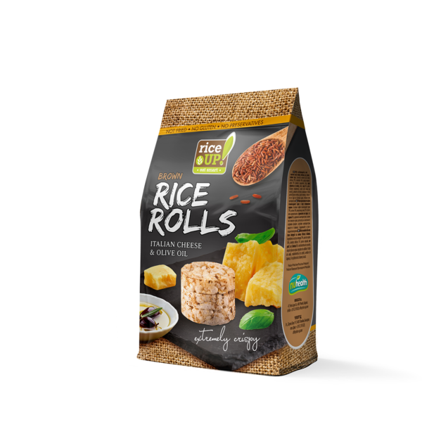 Γκοφρετάκια απο Κάστανο Ρύζι Ιταλικό Τυρί & Ελαιόλαδο 50gr / kab107