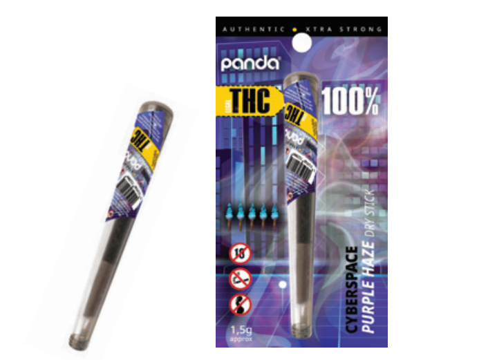 Panda THC Dry Stick Cyberspace Purple Haze 1,5gr / pnd.0621