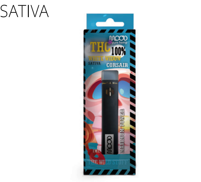 Mood THC Vape Corsair White Widow - Sativa 1ml / mph.0416