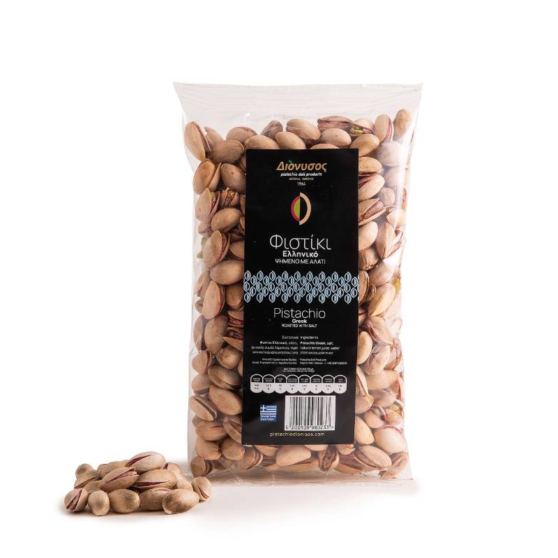 Φιστίκι Αίγινας Π.Ο.Π ψημένο με αλάτι 100γρ