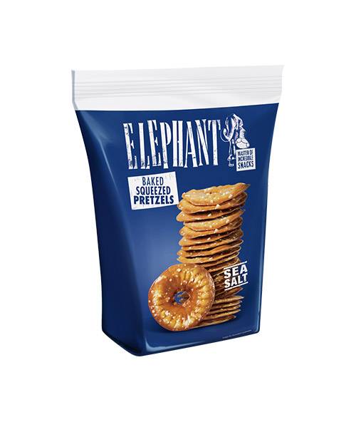 Flat Pretzels Με Θαλασσινό Αλάτι 80gr / kab150