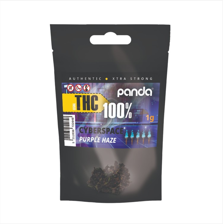 Panda THC Ανθός CyberSpace Purple Haze 1gr / pnd.0597